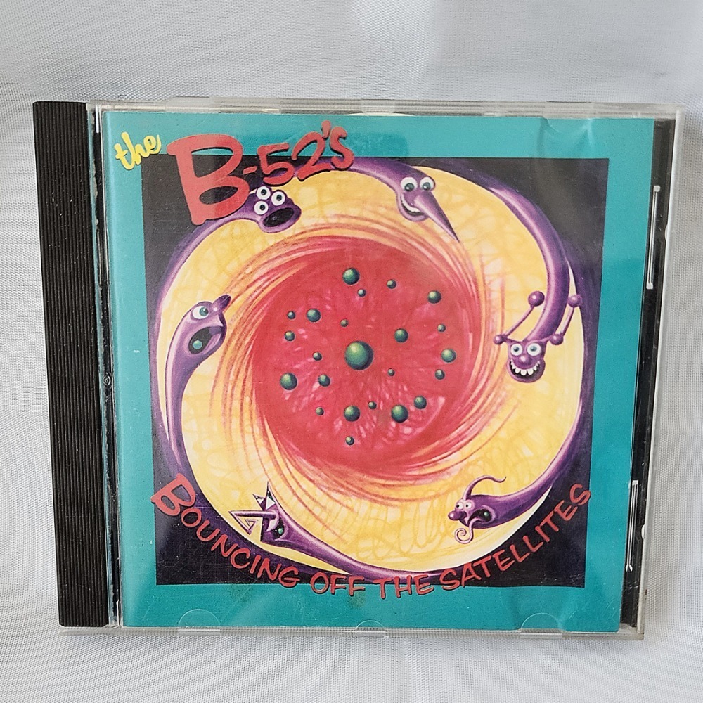 The B-52's Bouncing Off The Satellites CD Album 1986 Alt Warner‎ Bros. Records